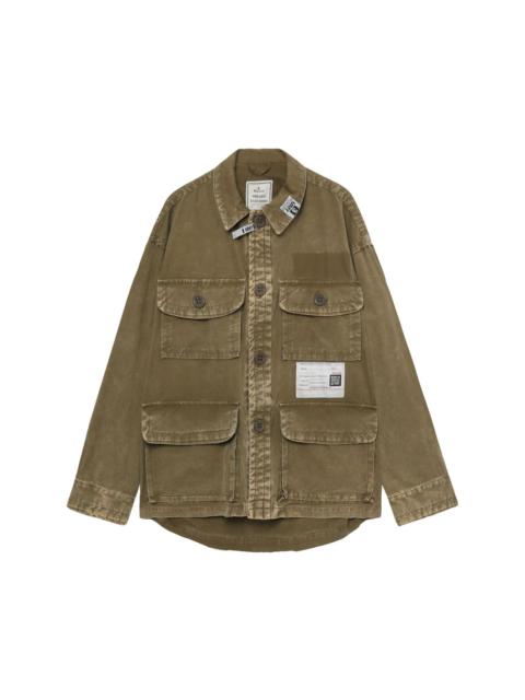 cotton shirt jacket