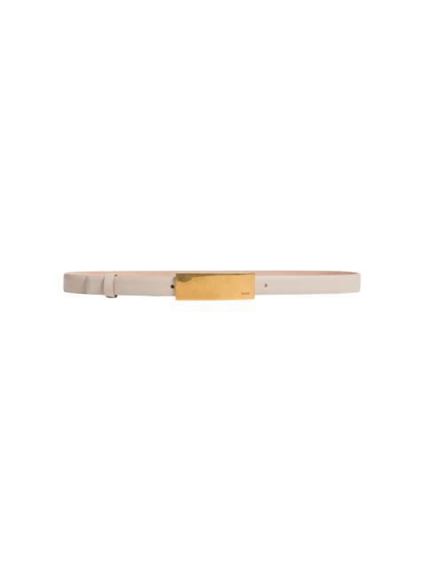 KHAITE 25MM Antique Gold Berlin Belt light pink