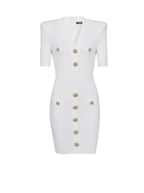 Balmain Knitted dress with buttons
