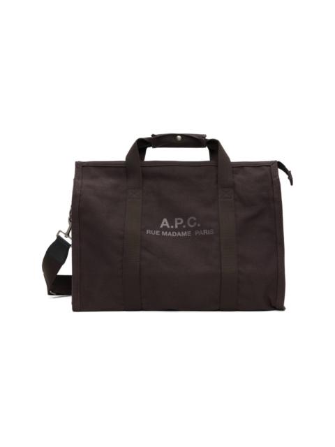 A.P.C. Brown Recuperation Gym Bag