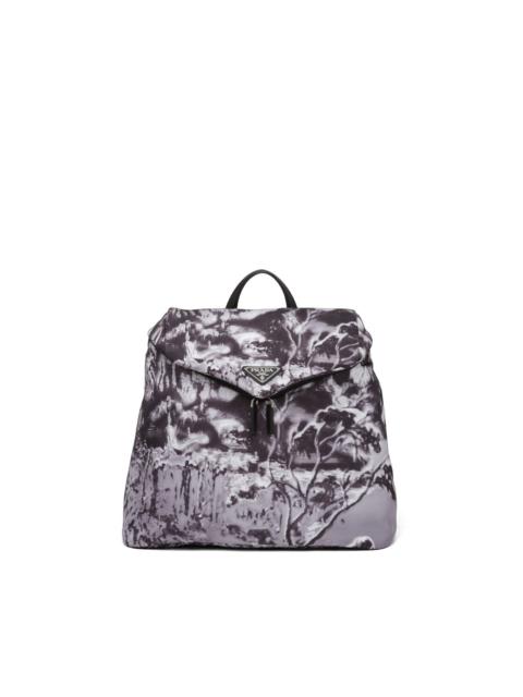 Prada Printed Re-Nylon backpack