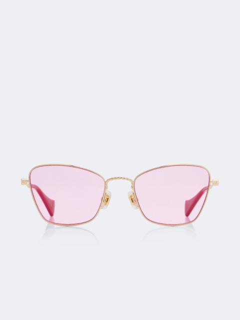 Valentino Torchon VLogo square sunglasses