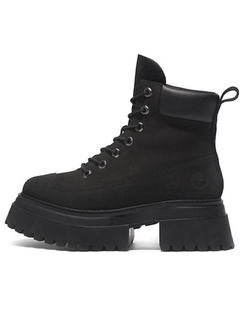 Timberland (WMNS) Timberland Sky 6 Inch Lace Up Boots 'Black Nubuck' A428J001