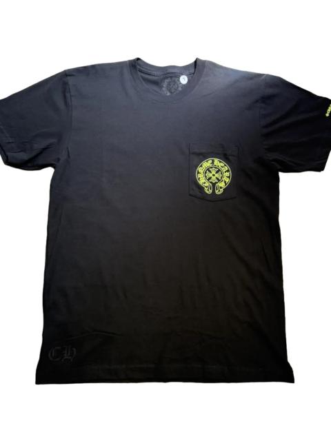 Chrome Hearts Horseshoe T-Shirt "Black / Yellow" CHRM1176