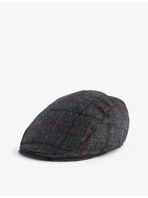 DENTS Fonthill flat-crown wool cap