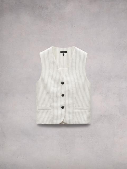 rag & bone Erin Cotton Linen Vest
Relaxed Fit