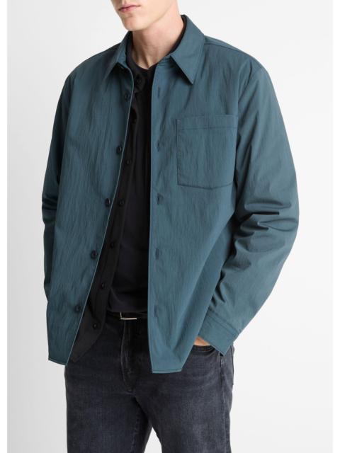 Vince Insulated Tech-Cotton Shirt Jacket