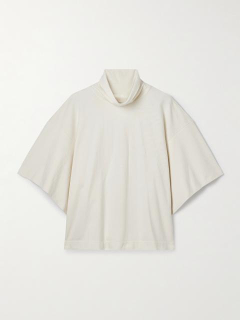 RÙADH The Orbital Organic Cotton-jersey Turtleneck T-shirt