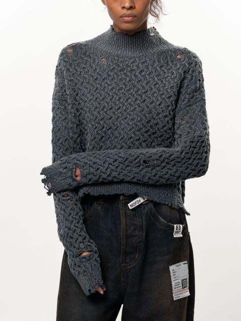 Maison MIHARAYASUHIRO Sun Faded Like Knit Sweater