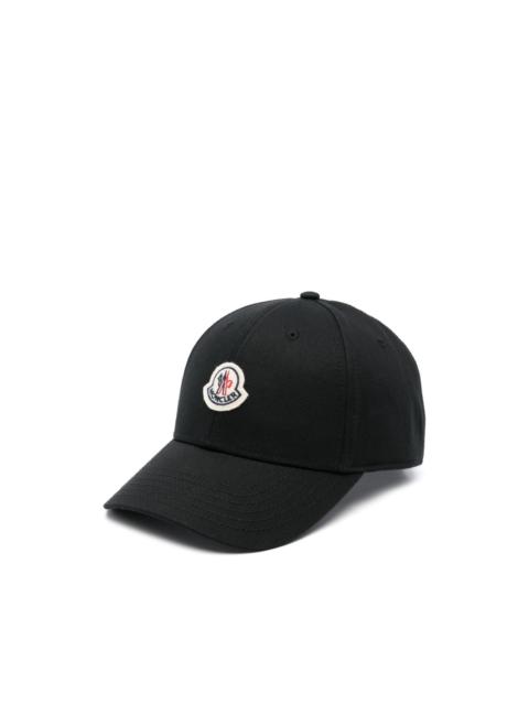 Moncler logo-patch cap