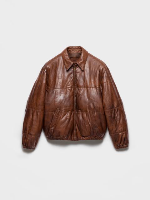 Prada Nappa leather jacket