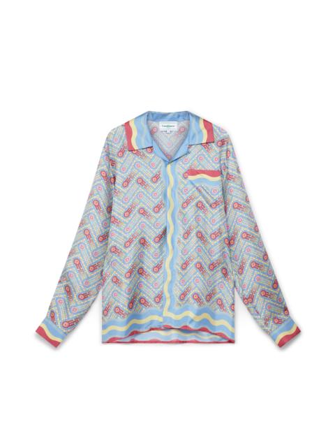 CASABLANCA Candy Ping Pong Silk Shirt