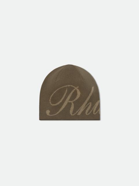 Rhude RHUDE SCRIPT KNIT BEANIE
