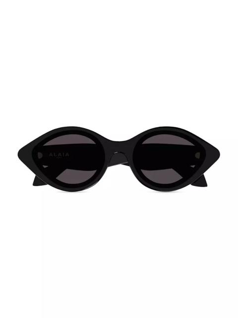 Alaïa Round 56MM Sunglasses