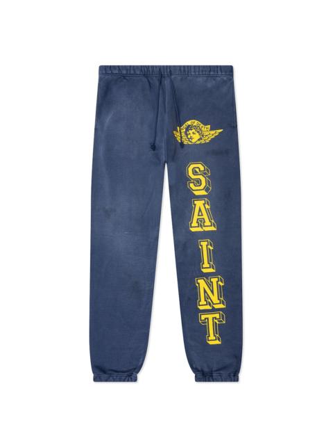 SAINT M×××××× ANGEL SWEAT PANT - NAVY