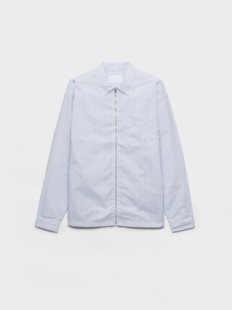 Prada Re-Nylon zipper shirt