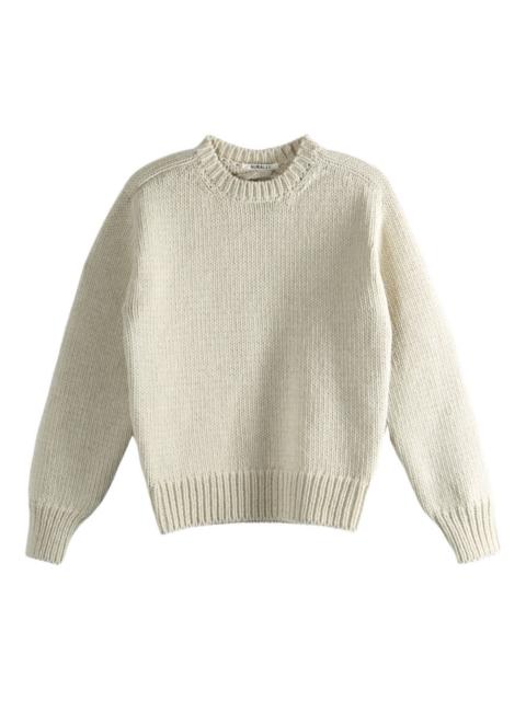 AURALEE crew-neck sweater