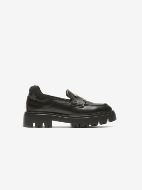 N°21 LOGO-PLAQUE LOAFERS