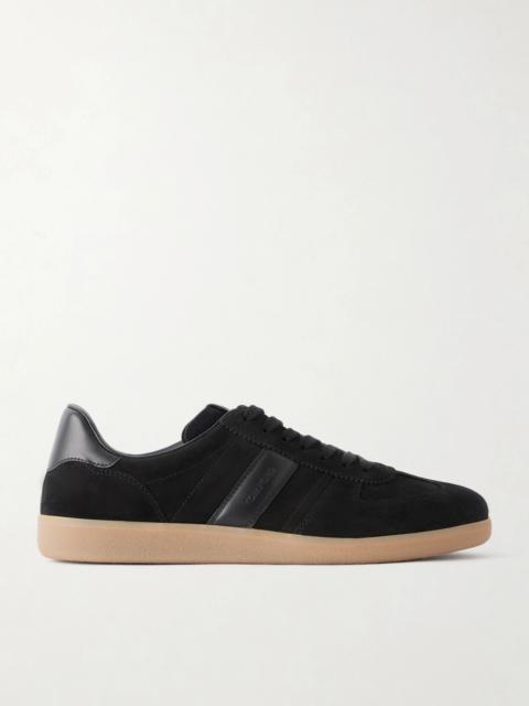 TOM FORD Archer Suede Leather Sneakers