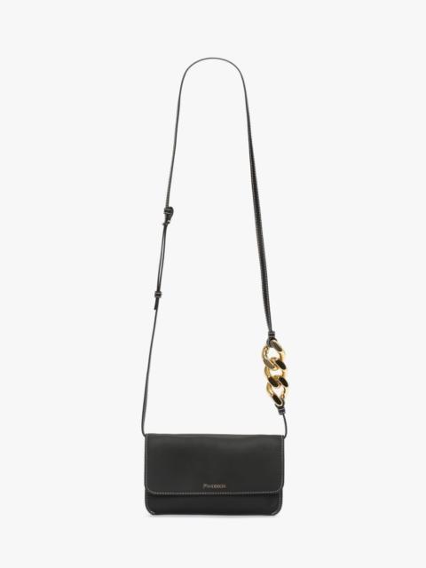 JW Anderson LEATHER PHONE CHAIN POUCH