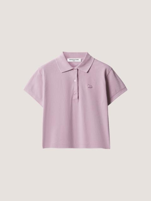 Maison Kitsuné BABY FOX FADED CROPPED POLO