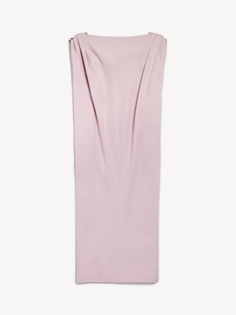BALENCIAGA Women's Midi Sack Dress in Dusty Pink