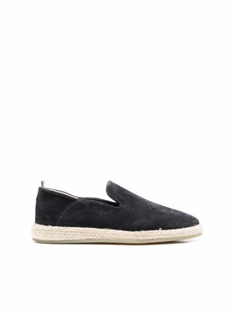 OFFICINE CREATIVE Roped suede espadrilles