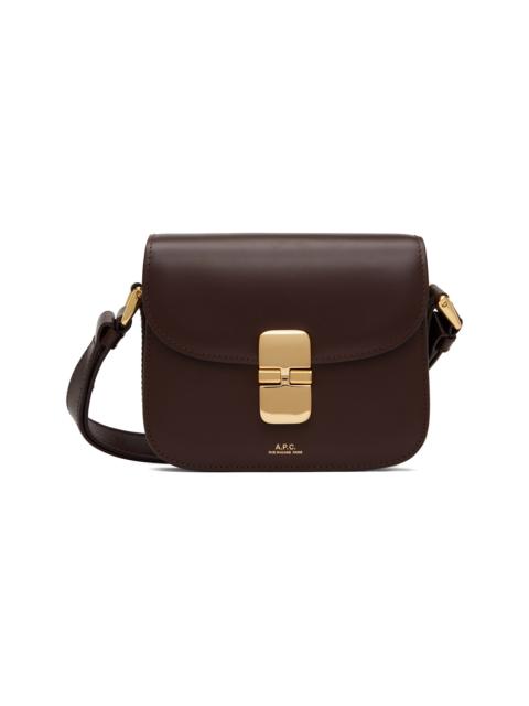 A.P.C. Brown Grace Mini Bag