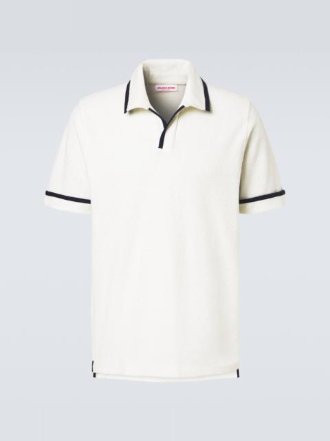 ORLEBAR BROWN Ellery cotton terry polo shirt