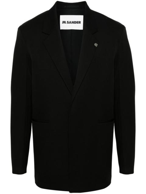 Jil Sander single-breasted wool blazer