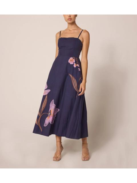 Cleobella RILEY ANKLE DRESS | MORESCO NAVY
