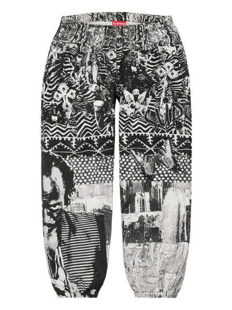 Supreme Miles Davis printed trousers