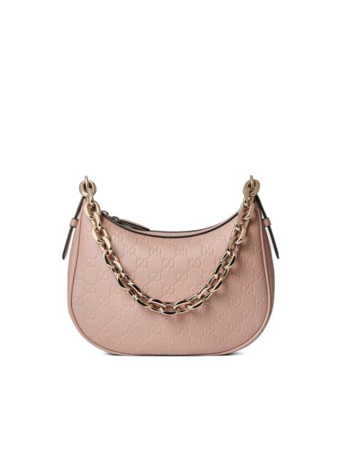 GUCCI medium logo-pattern chain shoulder bag