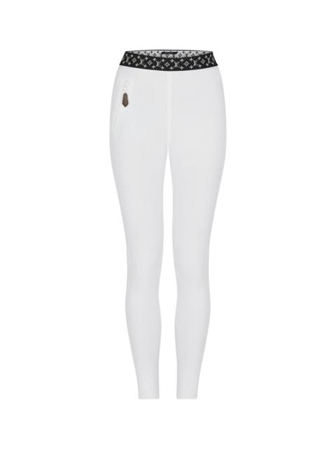 Louis Vuitton Technical Jersey Leggings with Monogram Waistband
