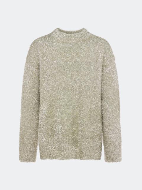 SIMONMILLER Cher Tinsel Sweater In Satellite Silver