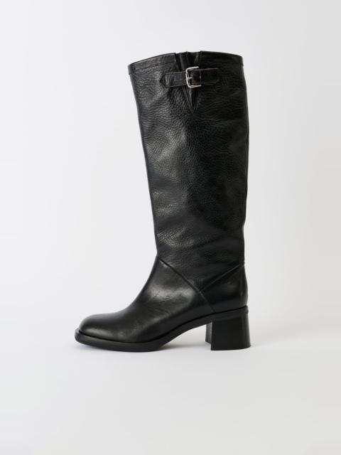 Our Legacy Alta Boot Deep Black Leather