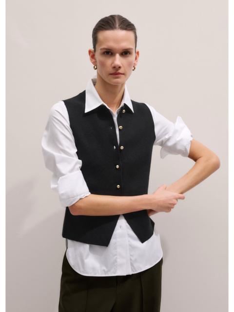 ME+EM Milano Knit Waistcoat