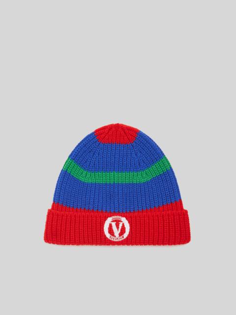 VERSACE Virtus Crest Wool Hat
