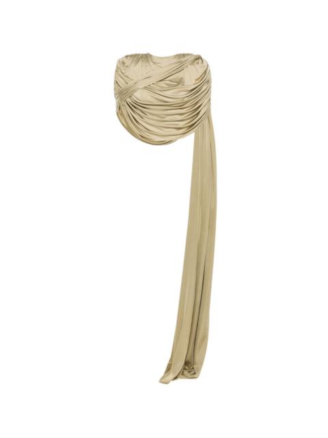 THE NEW ARRIVALS ILKYAZ OZEL draped-detail top
