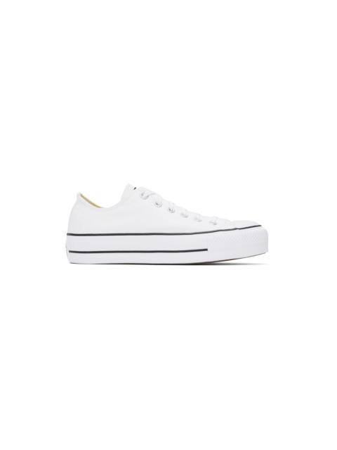 White Chuck Taylor All Star Lift Low Top Sneakers