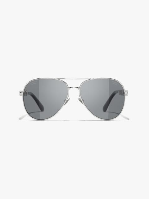 CHANEL Pilot Sunglasses