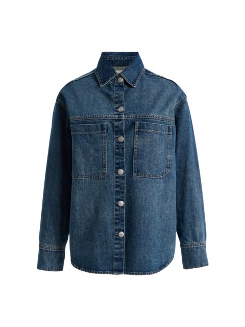 DL1961 x Olympia of Greece Exclusive Addison Denim Overshirt