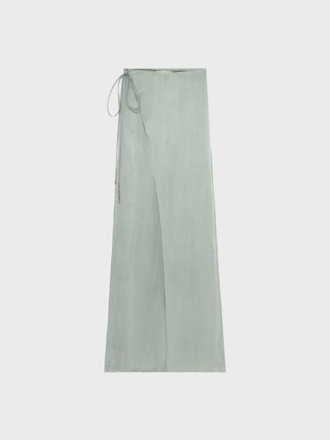 Blumarine PAREO-STYLE PANTS IN TWILL
