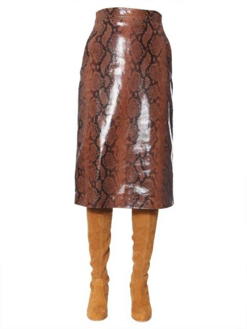 DSQUARED2 Python Print Skirt S75MA0675SY1404002F B0041063786
