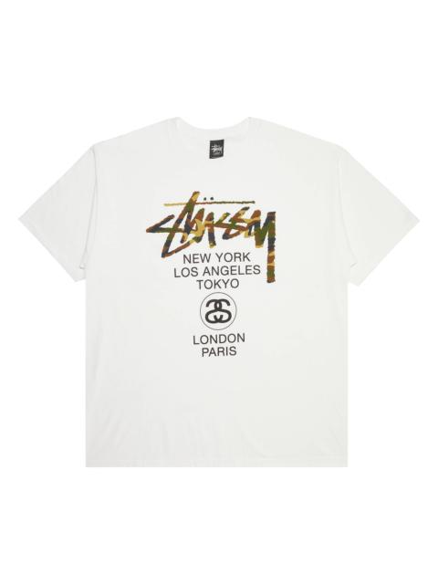 【Stussy】World Tour T-Shirts Camo Buy Stussy World Tour Tee 'Camo' - 3903962 CAMO | GOAT