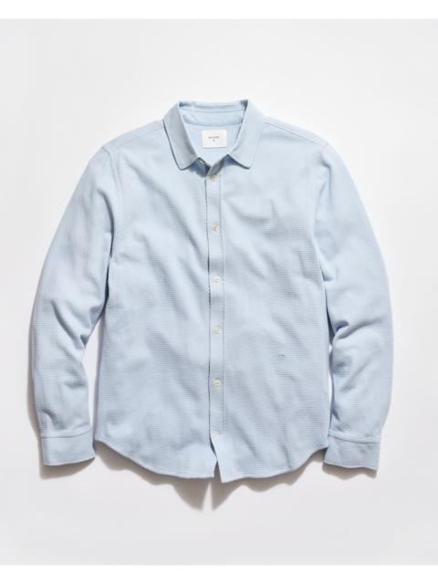 Billy Reid Long Sleeve Textured Yellowhammer Shirt