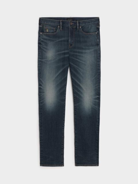 TODD SNYDER Slim Fit Jean in Slub Worn Wash