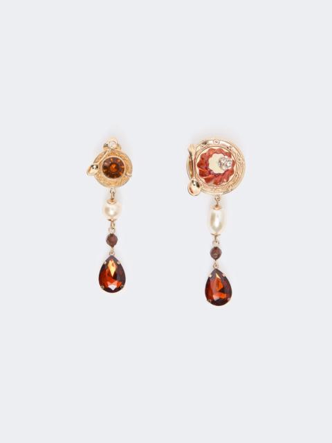 WEEKEND Max Mara OTTANO Drop pendant earrings - GOLD