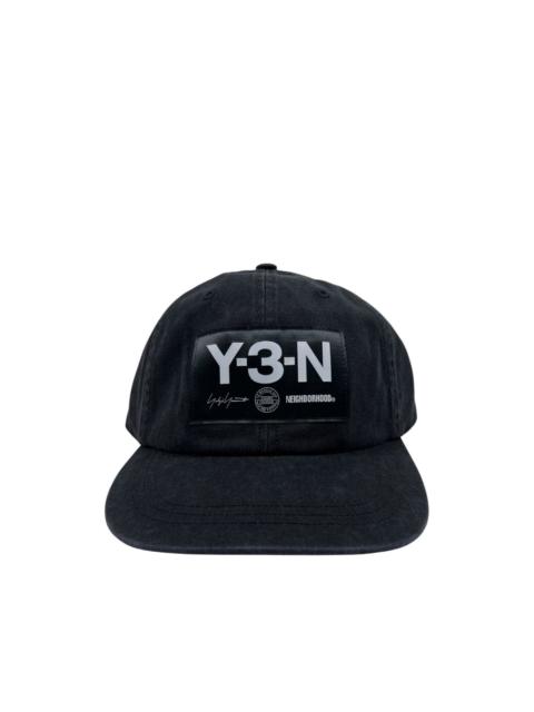 Y-3 x Neighborhood logo-patch baseball cap