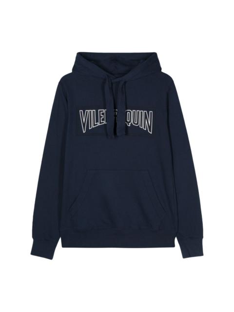 Vilebrequin logo-appliquÃ© cotton hoodie